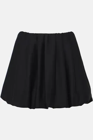 VALENTINO Crepe Couture miniskirt
