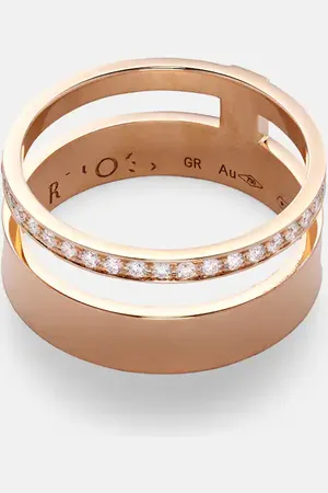 Repossi Berbere Module 18kt rose- and diamond ring