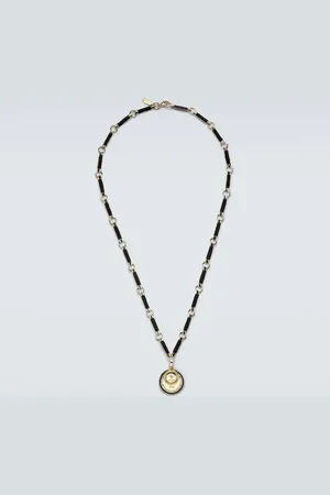 Foundrae Element 18kt chain necklace with onyx