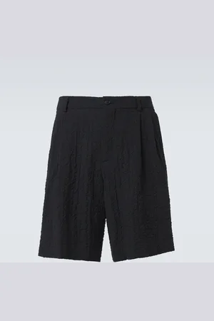 Giorgio Armani Wool seersucker shorts