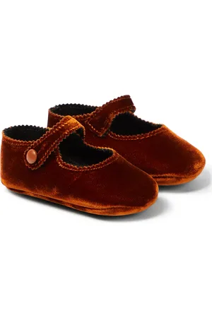 PèPè Baby velvet ballet flats