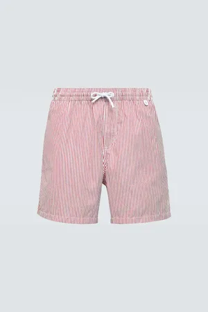 Loro Piana Bay striped swim trunks