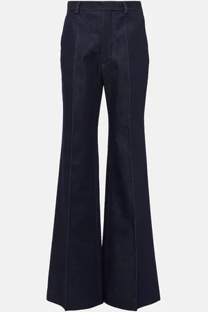Loro Piana Jose cotton and silk wide-leg pants