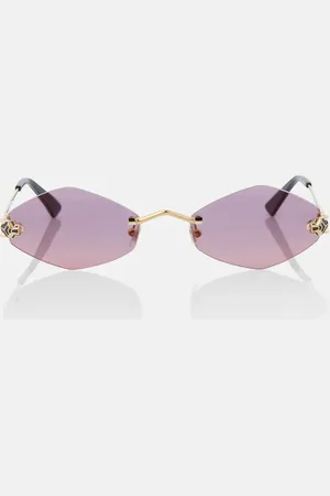 Cartier Panthere de Cartier geometric sunglasses