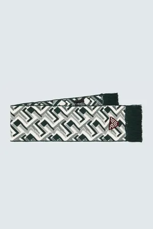 Prada Wool and cashmere jacquard scarf