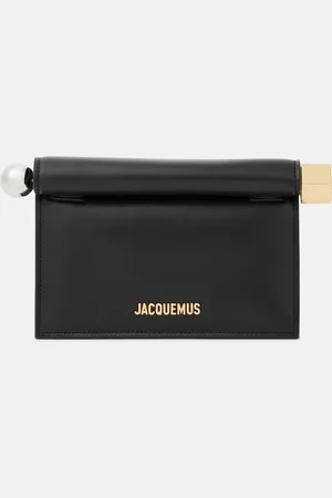 Jacquemus La Petite Pochette Rond Carre leather clutch