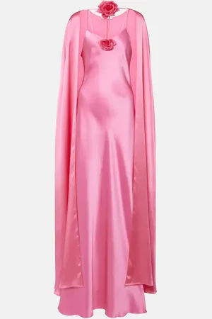 RODARTE Caped silk gown
