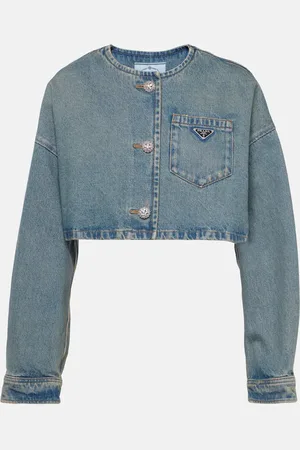 Prada Cropped denim jacket