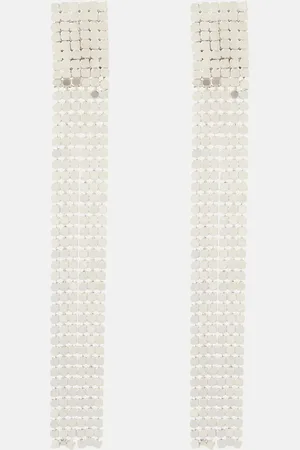 Jil Sander Chainmail drop earrings