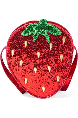 Konges Sløjd Tut Strawberry glitter shoulder bag