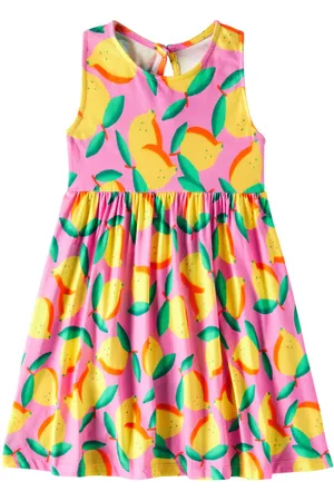 FÁBULA Malha Limoeiro printed cotton dress