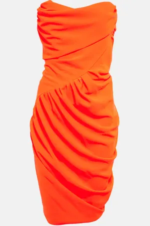 Vivienne Westwood Draped crepe corset minidress