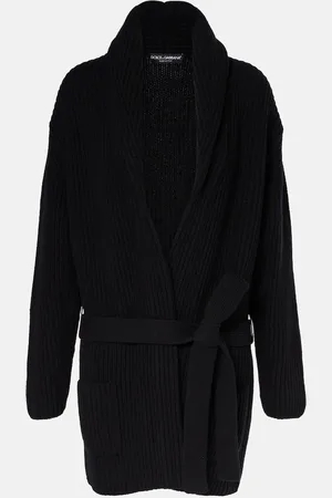 Dolce & Gabbana Ribbed-knit wool cardigan