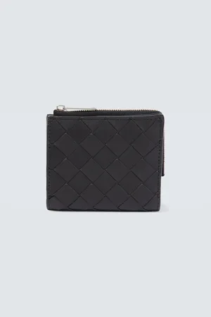 Bottega Veneta Intrecciato leather bifold wallet