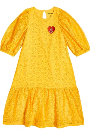 Mini Rodini Embroidered lace dress