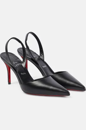 Christian Louboutin Apostropha leather slingback pumps