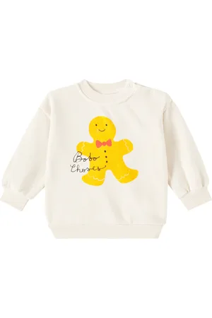 Bobo Choses Gingerbread cotton sweatshirt