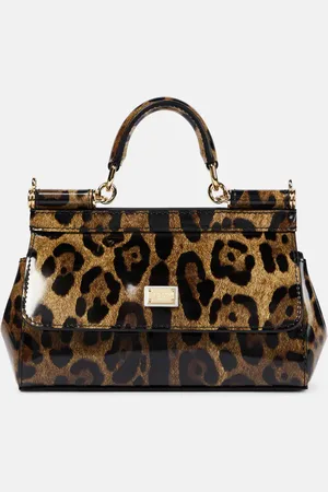 Dolce & Gabbana X Kim Sicily Small leather shoulder bag