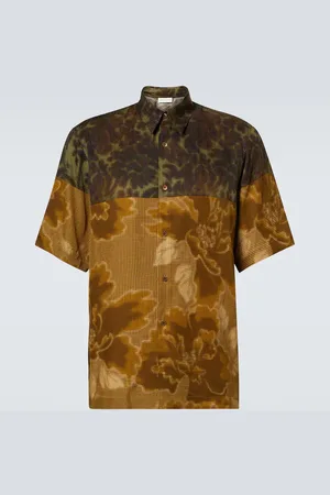 DRIES VAN NOTEN Printed bowling shirt
