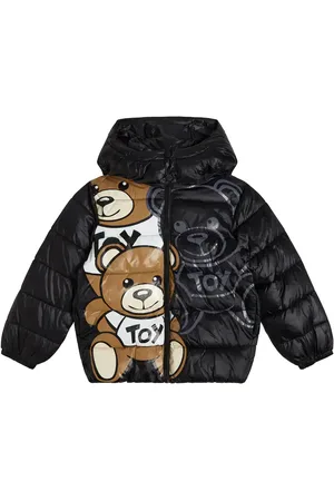 Moschino Printed puffer jacket