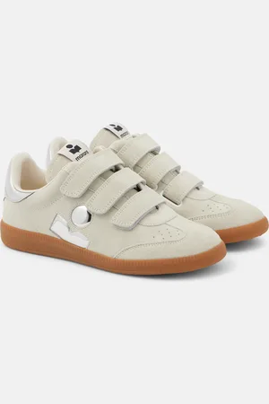 Isabel Marant Beth logo suede sneakers