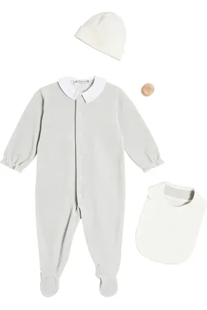 BONPOINT Baby onesie, hat and bib set