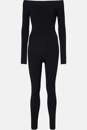 Alaïa AlaÃ¯a Off-shoulder catsuit