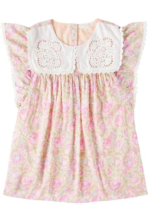 Louise Misha Marise floral cotton voile dress