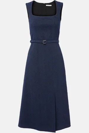 EMILIA WICKSTEAD Pinah cotton-blend boucle midi dress