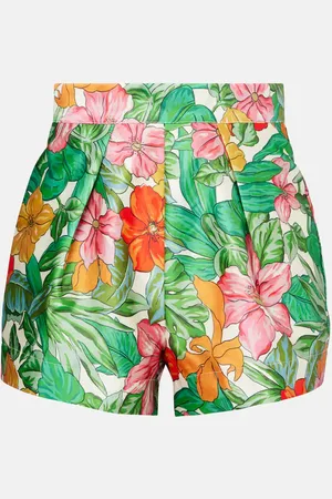 ALÉMAIS Amelia printed high-rise shorts