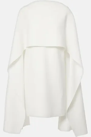 Roksanda Bridal Kaiya caped crepe minidress