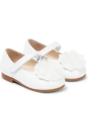 Il gufo Baby leather ballet flats
