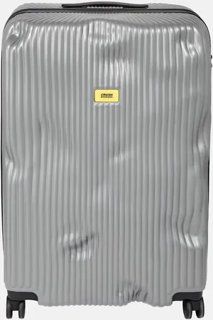 Crash Stripe Large suitcase