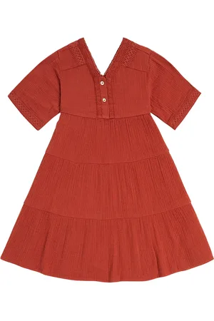 Scotch&Soda Tiered cotton dress
