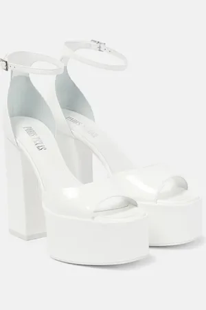 PARIS TEXAS Tatiana patent leather platform sandals