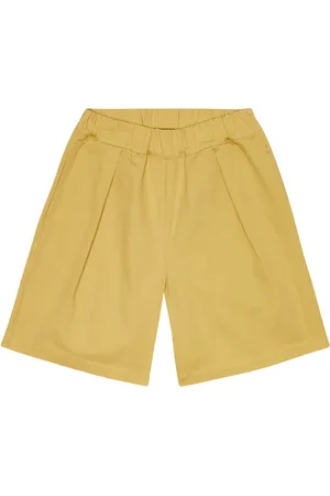 The New Society Cotton twill shorts