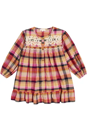 Louise Misha Massilia checked cotton dress
