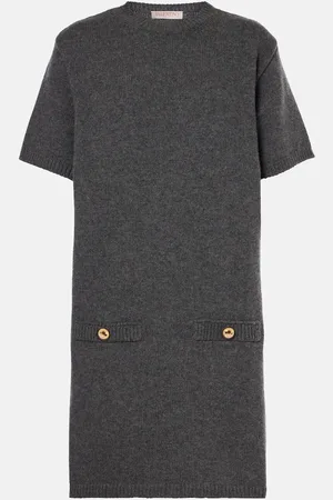 VALENTINO Virgin wool sweater dress