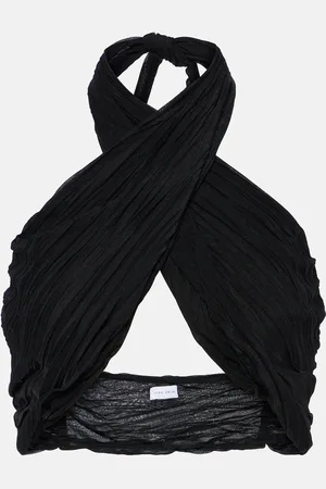 Jade Swim Aylin halterneck wrap top