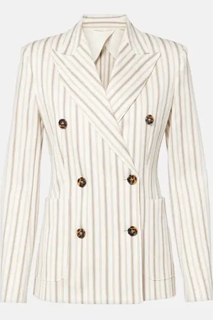 Max Mara Pensile cotton and linen blazer
