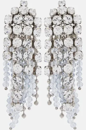 Givenchy Crystal Bow drop earrings