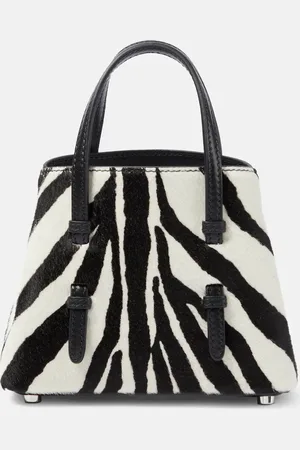 Alaïa Mina 16 micro calf hair tote bag