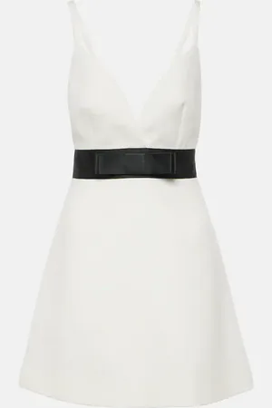 Dolce & Gabbana Wool and silk-blend minidress