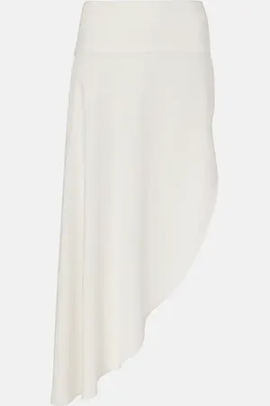 Alaïa AlaÃ¯a Asymmetric midi skirt