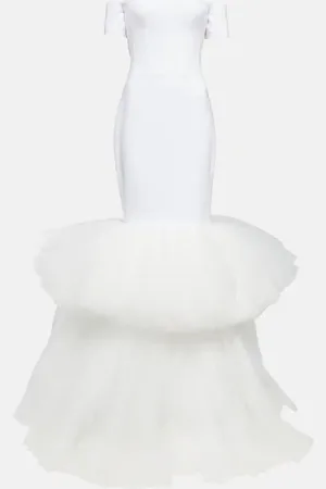 Rasario Bridal Olivia off-shoulder gown