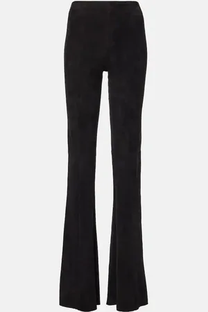 Stouls Gege suede flared pants