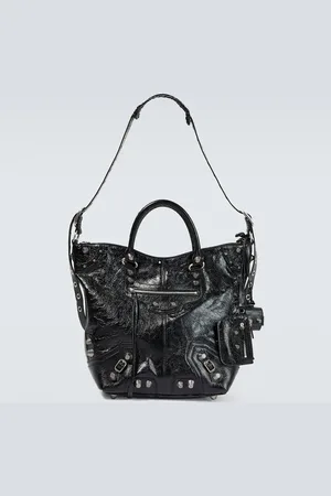 Balenciaga Le Cagole Medium leather tote bag