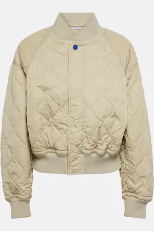Burberry Quilted oversized bomber jacket