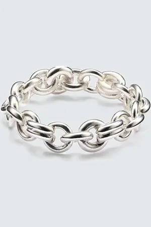 SPINELLI KILCOLLIN Medium Fused Serpens sterling ring