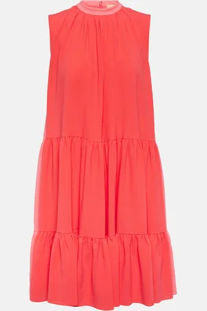 Roksanda Tiered jersey minidress